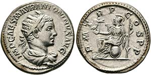Elagabalus (218-222) - AR-Antoninianus (5,48 ... 