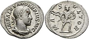 Severus Alexander (222-235) - Denarius (2,84 ... 
