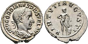 Gordianus III. (238-244) - Denarius (3,04 ... 