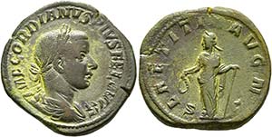 Gordianus III. (238-244) - Sestertius (25,55 ... 