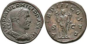 Philippus I. Arabs (244-249) - Sestertius ... 