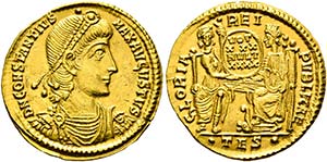 Constantius II. (337-361) - Solidus (4,53 ... 