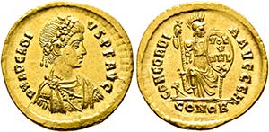Arcadius (383-408) - Solidus (4,46 g), ... 