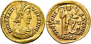 Arcadius (383-408) - Solidus (4,47 g), ... 