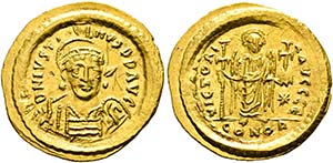 Iustinus I. (518-527) - Solidus (4,45 g), ... 