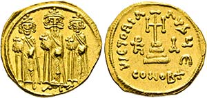 Heraclius (610-641) - Solidus (4,33 g), ... 