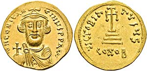 Constans II. (641-668) - Solidus (4,40 g), ... 