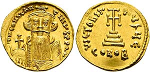 Constans II. (641-668) - Solidus (4,39 g), ... 