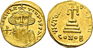 Constans II. (641-668) - Solidus (4,46 g), ... 