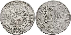 Maximilian de Berghes 1556-1570 - 1/2 Taler ... 