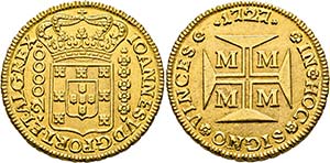 Joao V. 1706-1750 - 20000 Reis (53,49g) 1727 ... 