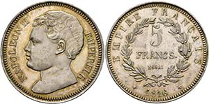 Ludwig XVIII. 1814-1824 - 5 Francs 1816 ... 