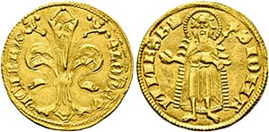 Ludwig I. 1342-1382 - Goldgulden (3,55g) o. ... 