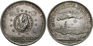 Joseph I. 1705-1711 - AR-Medaille (41,82g), ... 