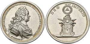 Franz I. Stephan 1745-1765 - AR-Medaille ... 