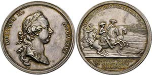 Joseph II. 1765-1790 - AR-Medaille (43,7g), ... 