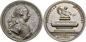 Joseph II. 1765-1790 - AR-Medaille (26,07g), ... 