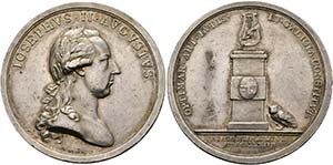 Joseph II. 1765-1790 - AR-Medaille (43g), ... 