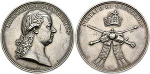 Leopold II. 1790-1792 - AR-Gnadenmedaille ... 