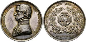 Ferdinand I. 1835-1848 - AR-Medaille (70g), ... 