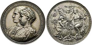 Franz Joseph 1848-1916 - AR-Medaille 1890 ... 