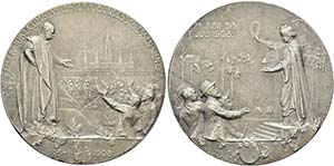 Wien - AR-Medaille (27,19g), (38mm) 1908 v. ... 