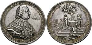 Fulda - AR-Medaille (50,99g), (55mm) 1779 ... 