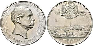 Wilhelm II. 1888-1918 - AR-Medaille ... 