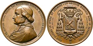 Evreux (Normandie) - AE-Medaille (51mm) 1860 ... 