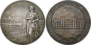Paris - AR-Medaille (62,8g) o.J. (1920) von ... 
