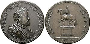 Ferdinand I. Medici 1587-1609 - AE-Medaille ... 