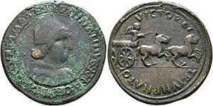Ferdinand I. 1458-1494 - Bronzegussmedaille ... 