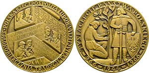 Volksrepublik Polen 1944-1989 - AE-Medaille ... 
