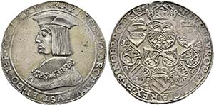 Maximilian I. 1493-1519 - Guldiner o. J. St. ... 