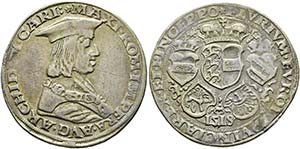 Maximilian I. 1493-1519 - 1/2 Guldiner o. J. ... 