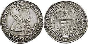 Ferdinand I. 1521-1564 - Taler 1554 KB ... 