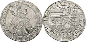 Erzherzog Karl 1564-1590 - Taler 1577 Graz ... 