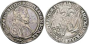 Rudolf II. 1576-1612 - Taler 1579 Kuttenberg ... 