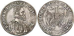 Rudolf II. 1576-1612 - 1/2 Taler 1588 ... 