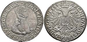 Rudolf II. 1576-1612 - Taler 1585 NB ... 