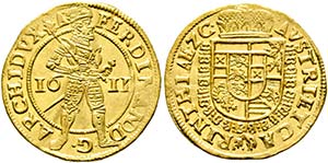 Ferdinand II. 1619-1637 - Dukat (3,46g) 1611 ... 