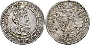 Ferdinand II. 1619-1637 - 1/2 Taler 1621 ... 