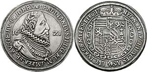 Ferdinand II. 1619-1637 - Taler 1621 Hall ... 