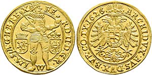 Ferdinand II. 1619-1637 - Dukat (3,47g) 1626 ... 
