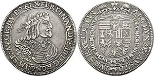 Ferdinand III. 1637-1657 - Taler 1654 Wien ... 