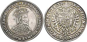 Ferdinand III. 1637-1657 - 1/2 Taler 1639 ... 