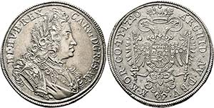 Karl VI. 1711-1740 - Taler 1720 Prag Mm. ... 