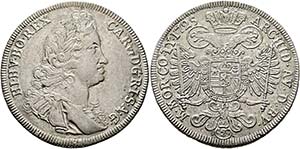 Karl VI. 1711-1740 - Taler 1725 Prag Mm. ... 