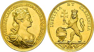 Maria Theresia 1740-1780 - AU Gnadenmedaille ... 