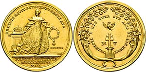 Maria Theresia 1740-1780 - AU-Medaille (zu ... 
